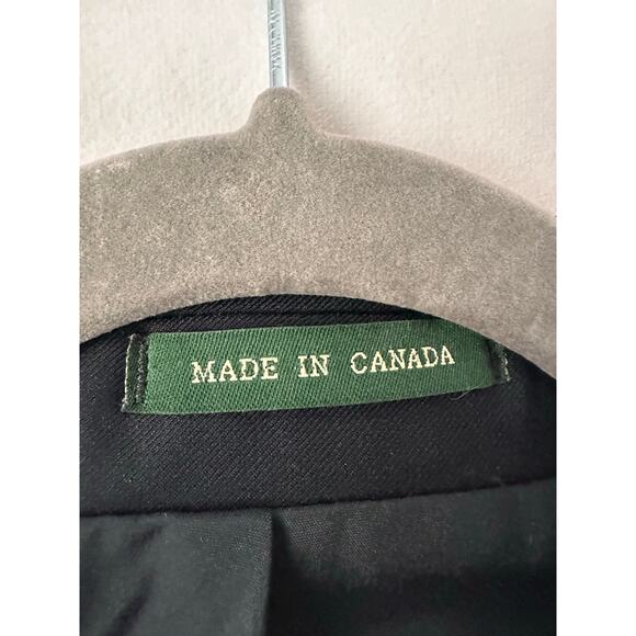 Lauren Ralph Lauren 100% Wool Blazer Sport Coat Navy Blue 2 Button Mens 42 L - Picture 8 of 8